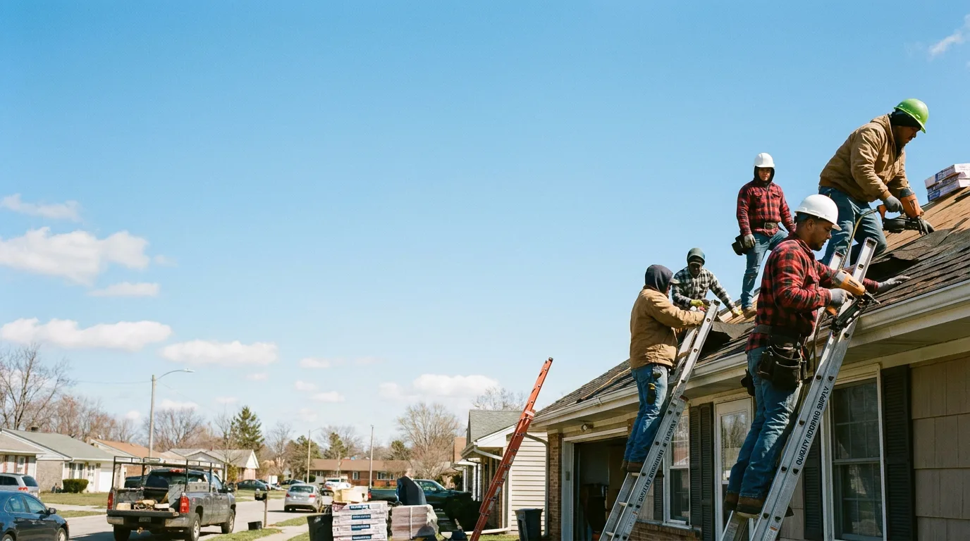 Roofing in Mount Calvary, WI near me